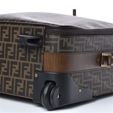 fendi luggage zucca